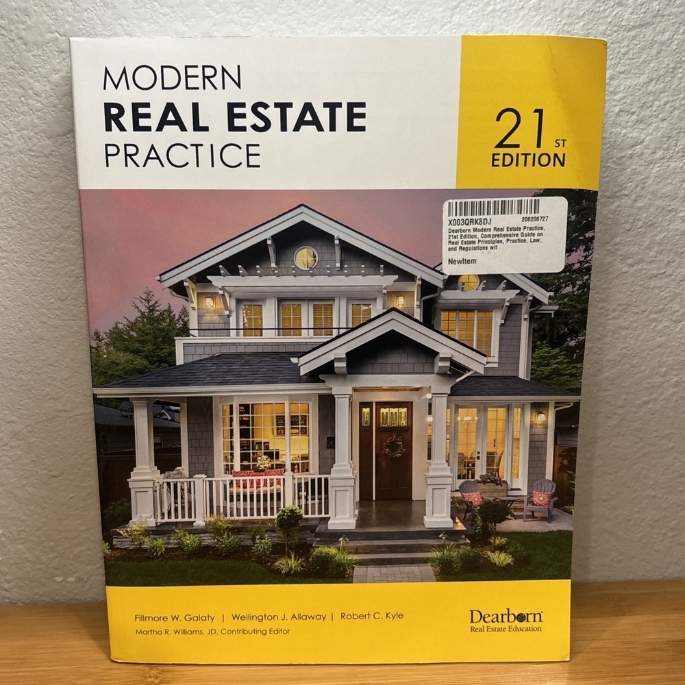 Dearborn Modern Real‎ Estate 21st Paperback, by Fillmore W. Galaty; - Good